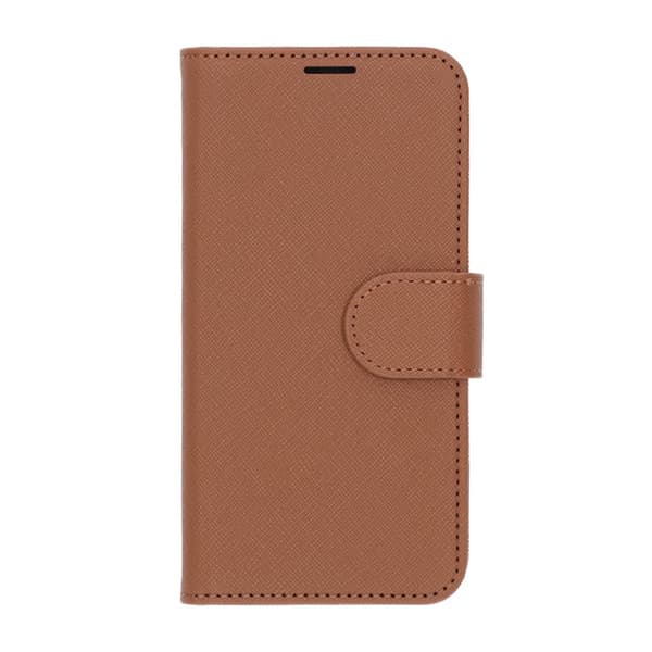 Flip Stand Læder Wallet Case Til Samsung S25 Brun