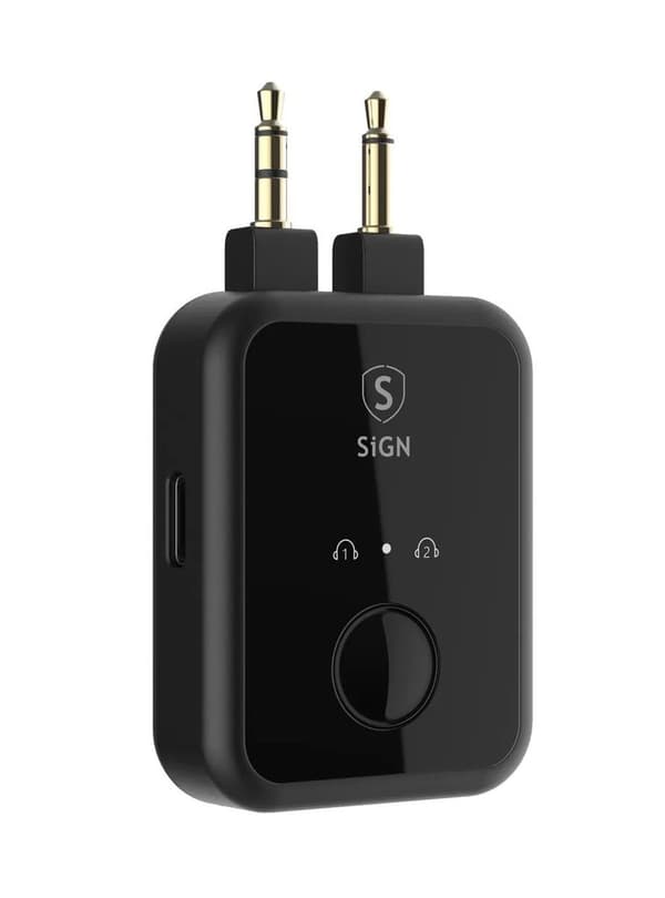 SiGN Flyadapter til trådløse hovedtelefoner