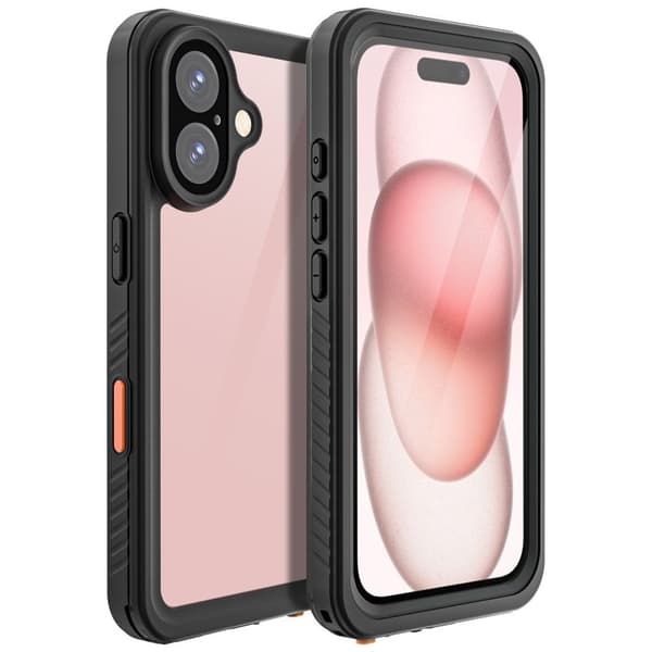 REDPEPPER FS Series iPhone 16 -kotelo - Läpinäkyvä