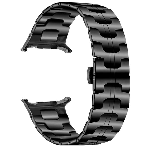 Samsung Galaxy Watch Ultra 47mm Urrem i rustfrit stål – Sort