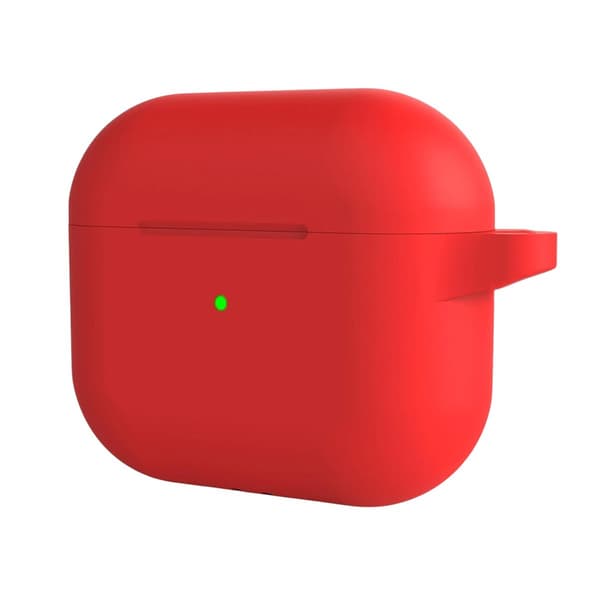 airpods3 silicone case red