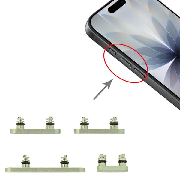 Näppäimistö iPhone 17:lle - Vihreä