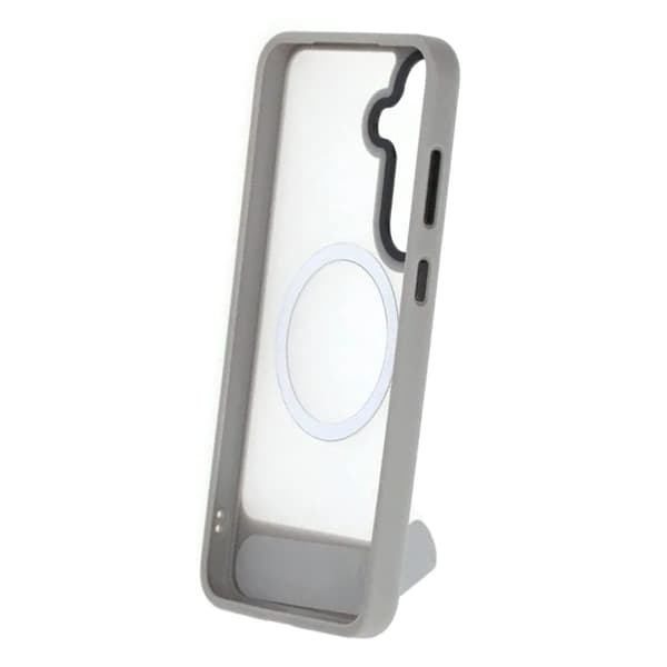 MagSafe-cover med stativ til Samsung Galaxy S25 Plus - Grå