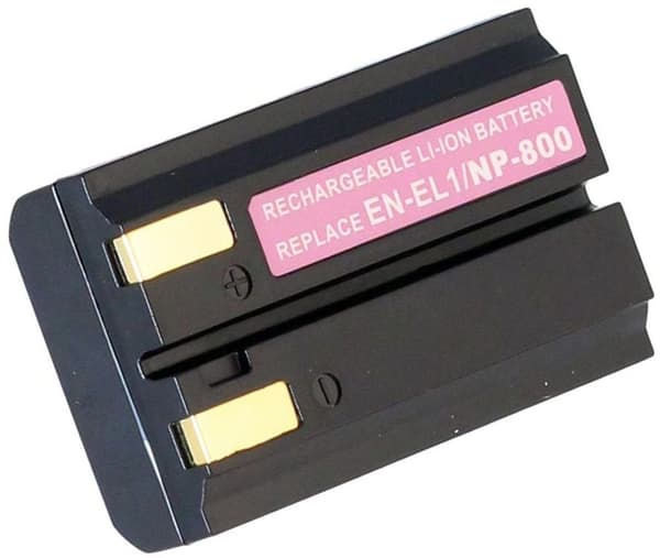 Batteri til EN-EL1 erstatningsbatteri