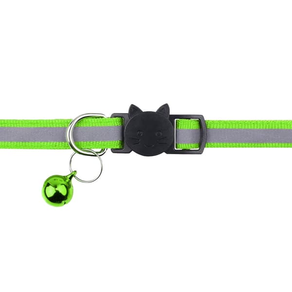 Pet Luminous Protective Cover Collar Green