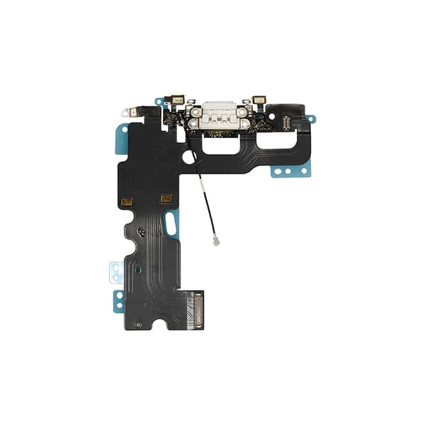 iPhone 7 Opladningsstik Flexkabel - Hvid