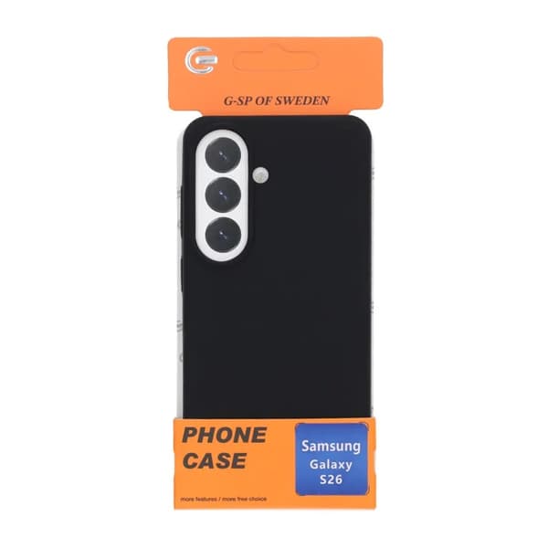 Silikonecover Samsung S26 - Sort