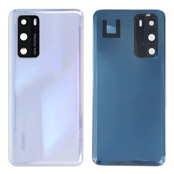 Huawei P40 Baksida/Batterilucka - Vit