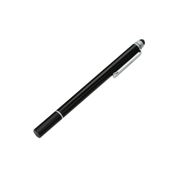 Fonken DRB-02 2-i-1 Stylus Pen til Touchskærme - Sort