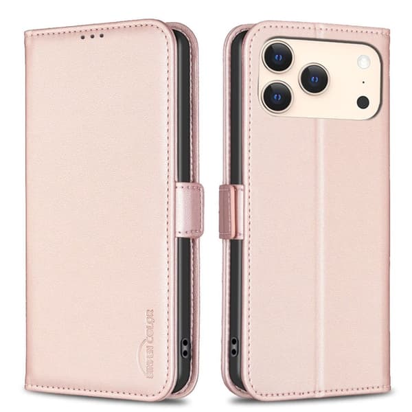 Pungcover med magnetisk lås iPhone 18 Pro Max, iPhone 17 Pro Max - Pink