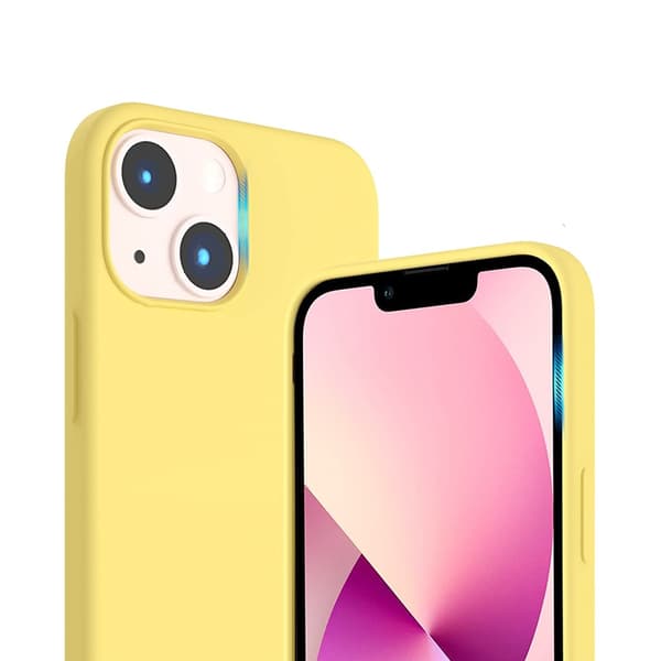 iPhone 14 Plus Silikonskal Rvelon - Gul