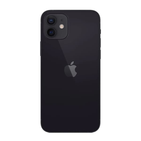 Brugt iPhone 12 64GB Sort - God stand