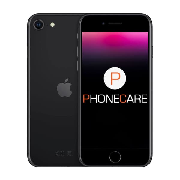 Brugt iPhone SE 2020 128GB Sort - Brugt stand