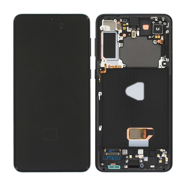 Samsung S21 Plus Skärm med LCD Display Original - Svart