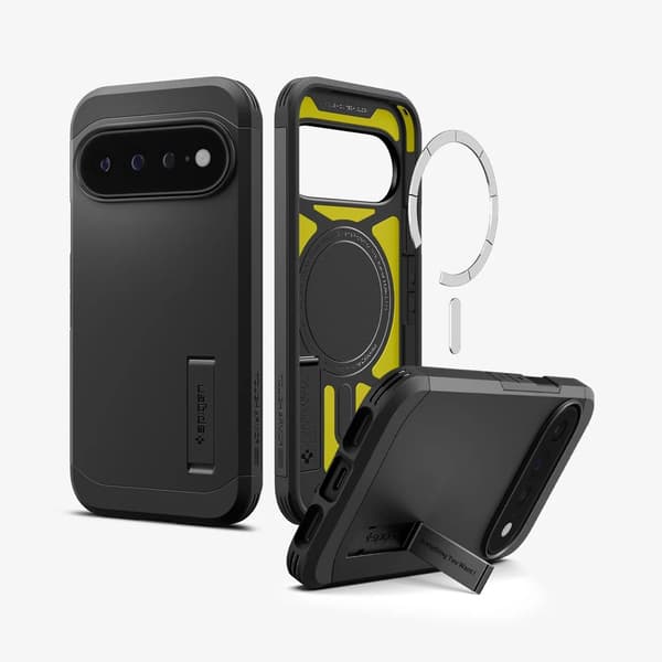 Spigen Tough Armor MagFit Cover til Google Pixel 11 Pro XL - Sort