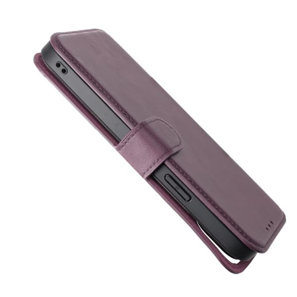 iPhone 15 Plus Plånboksfodral Magnet Rvelon - Lila