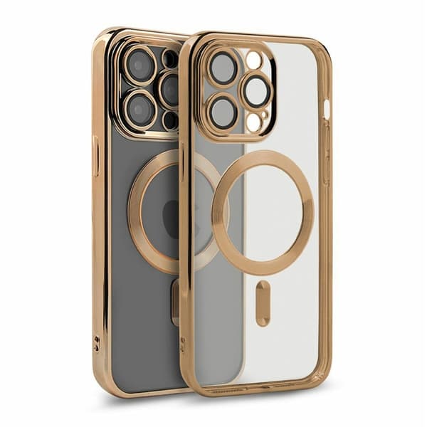 Luxury Mobilskal med Magsafe iPhone 12 Pro Max - Guld