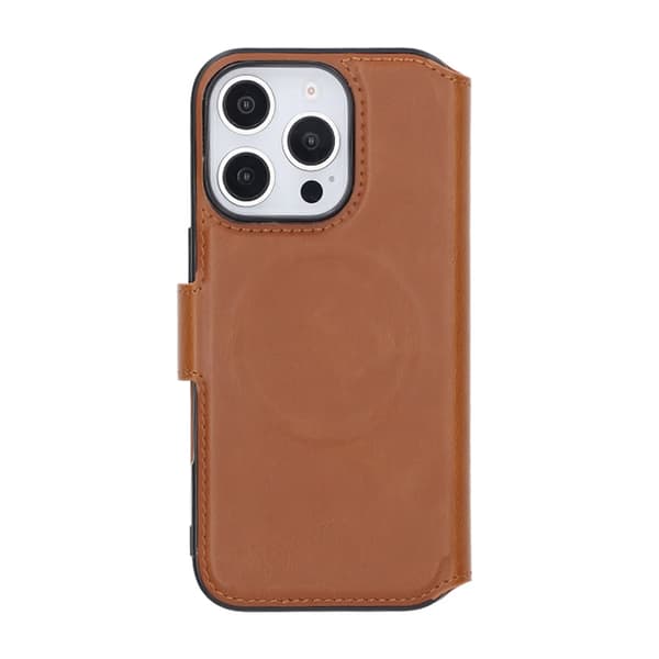 iPhone 16 Pro Pung Etui Rvelon - Brun