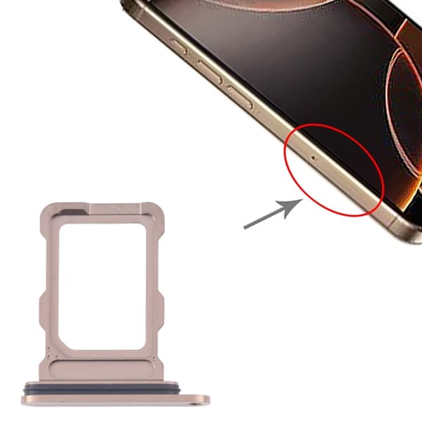 iPhone 16 Pro og 16 Pro Max SIM-kortholder - Guld