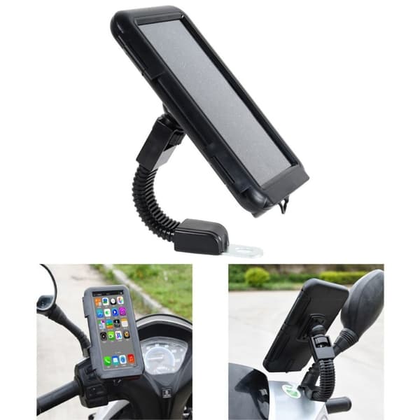 Vandtæt S2102 Mobilholder til Cykel/MC - Sort