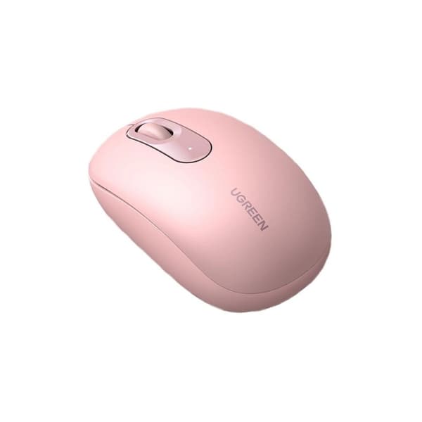Ugreen trådlös mus 2,4 GHz, USB-A - Rosa
