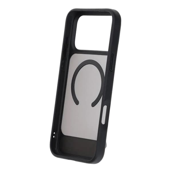 MagSafe-kuori jalustalla iPhone 17 Prolle - Musta