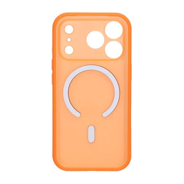 Præcis Hulskjold Magnetisk Etui - iPhone 17 Pro Orange