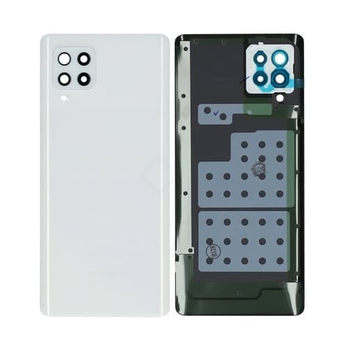 Galaxy A42 5G Bagcover Hvid