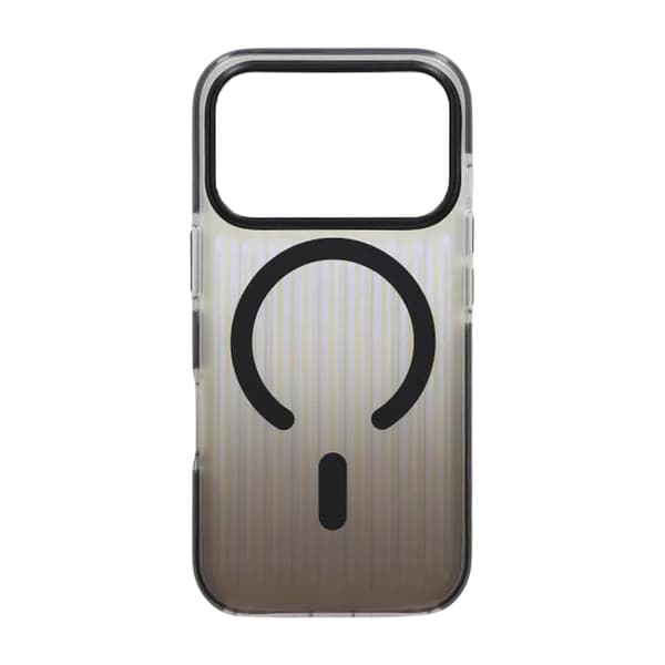 Mobilcover Bølget MagSafe til iPhone 17 Pro Max - Sort