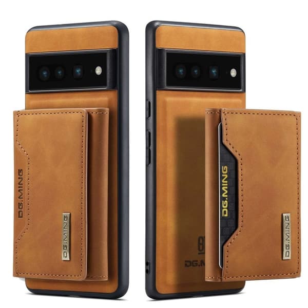 DG.MING M2 2i1 Google Pixel 7 Pro etui med pung - Brun
