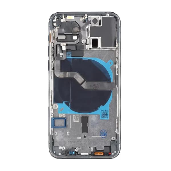iPhone 12 Pro Bagcover Komplet OEM Blå Med Smådele