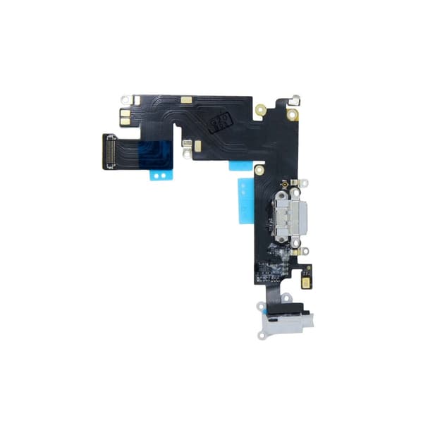 iPhone 6 Plus latausliittimen joustokaapeli OEM - Harmaa