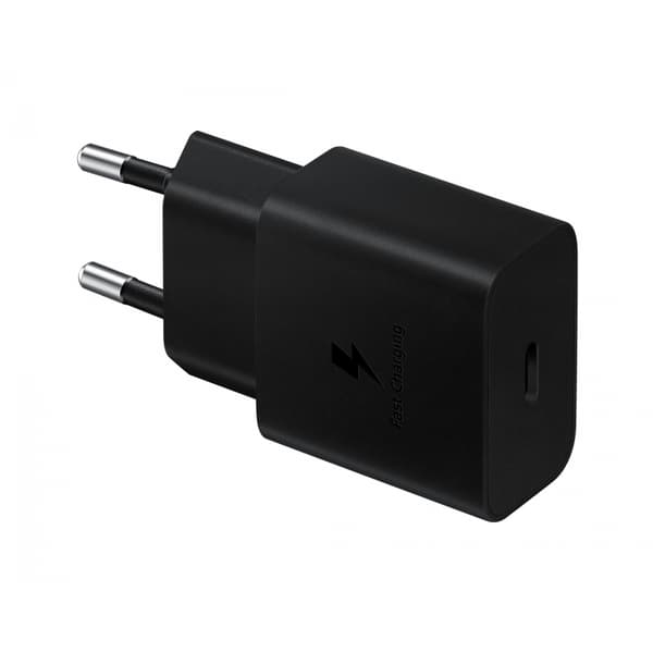 Samsung USB-C Hurtigoplader, 15W - Sort