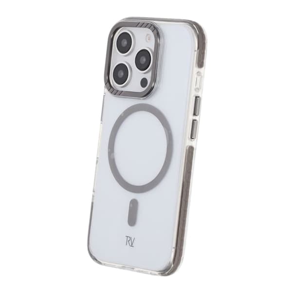 iPhone 16 Pro Rvelon Mobilcover Magnet Forstærket - Grå