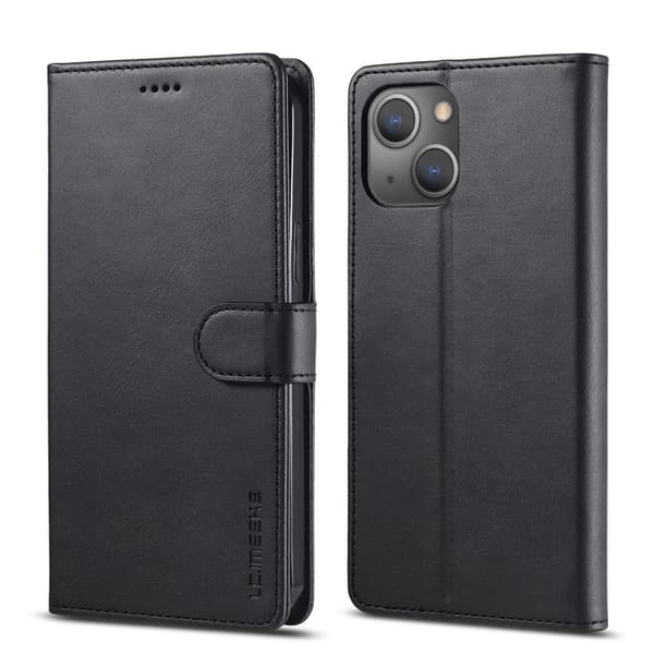 LC.IMEEKE Wallet Case til iPhone 13 - Sort