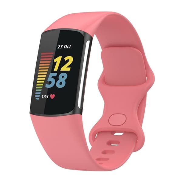 Fitbit Charge 6 Silikone urrem - Pink