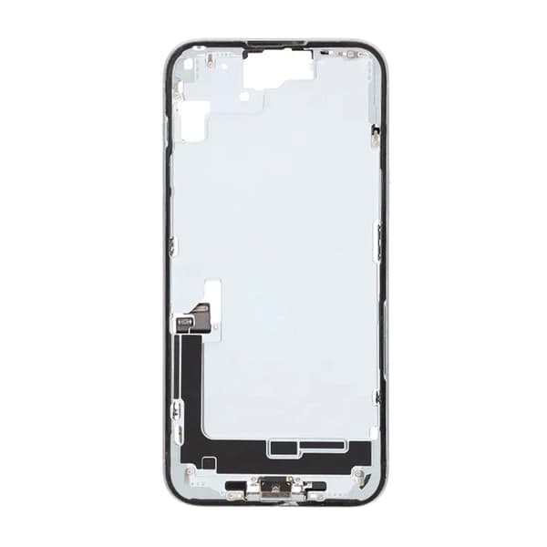 Mittenram med smådelar för iPhone 15 Plus - Blå OEM
