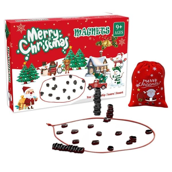 Magnetisk brætspil puslespil strategispil juleversion