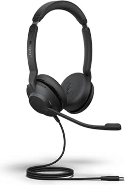 Original Jabra Evolve 30 II Stereo Over-ear Headset - Sort
