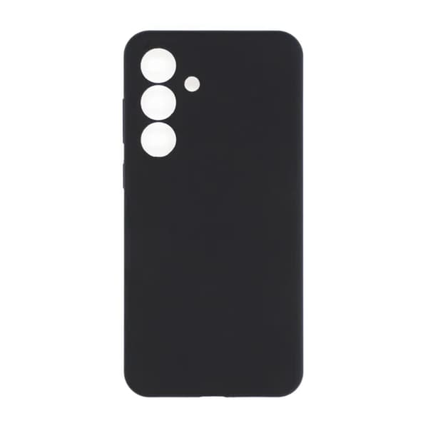 Silikone mobilcover til Samsung Galaxy S25 FE - Sort