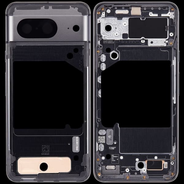 Google Pixel 8 Mellanram - Svart