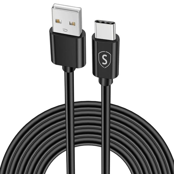 SiGN USB-C Kabel 2.1A, 2m - Sort