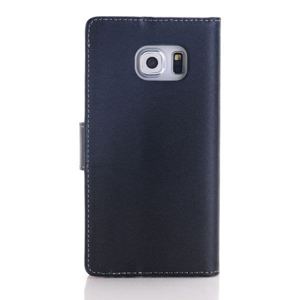 HTC One M9 Læder Pung Etui - Sort