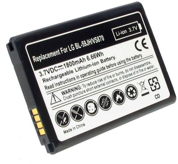 Batteri til BL-59JH erstatningsbatteri