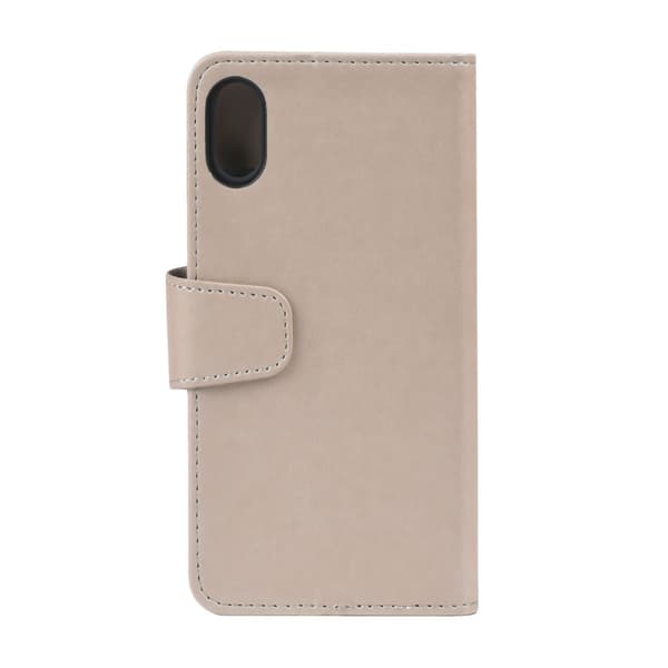 iPhone XS Max Plånboksfodral Stativ och extra Kortfack G-SP -  Grå