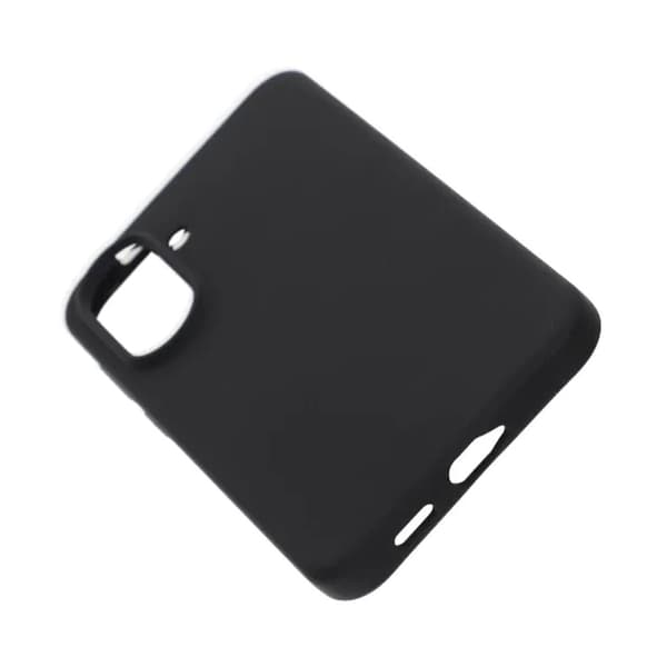 Samsung A57 - Silikone Rvelon Sort