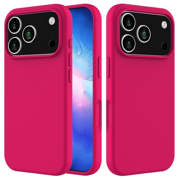 iPhone 18 Pro/17 Pro silikonikuori - Pinkki