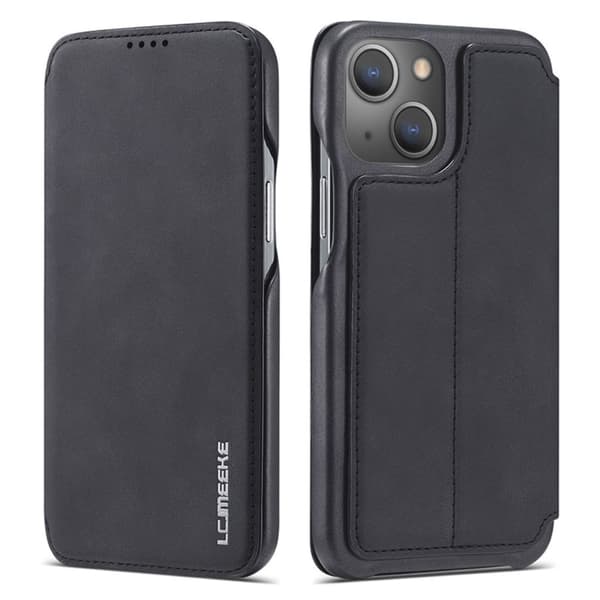 LC.IMEEKE iPhone 15 Plus Skal med Ställ - Svart