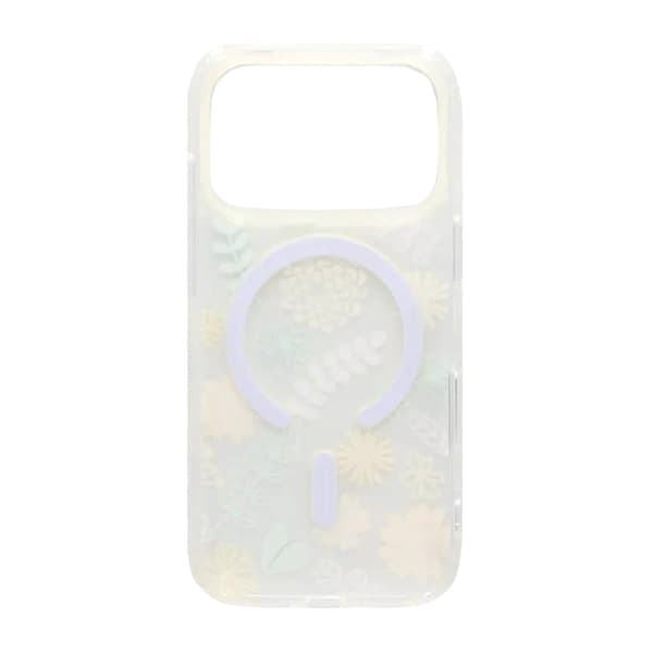 Malet Blomstret Mat Magnetisk Cover Til iPhone 17 Pro Max - H6