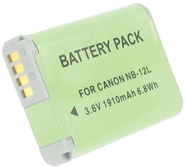 Batteri til NB-12L erstatningsbatteri